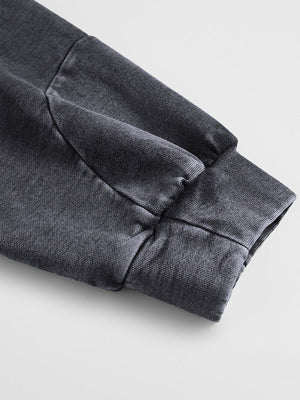 Armor panel zip hoodie – cuff close-up | XoKool