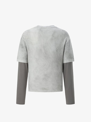 Double sleeve shirt – Light back flat lay | XoKool