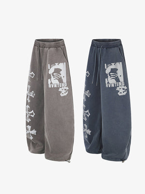 Gothic sweatpants – Both colours, angle | XoKool