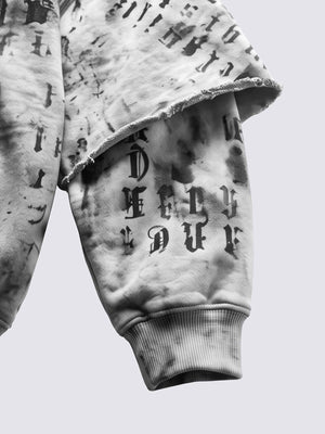 Hoodie mit Layered-Ärmeln – Nahaufnahme der Layered-Ärmel | XoKool