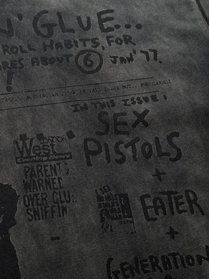 Punk t-shirt – Print close-up | XoKool