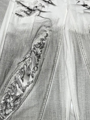 Weiße Ripped Jeans – Risse im Detail | XoKool