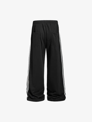 Skeleton Jogginghose – Schwarz, Rückseite flach | XoKool
