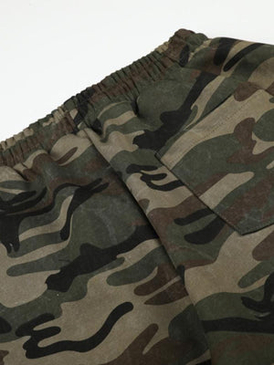 Camo Jogginghose – Gesäßtasche Nahaufnahme | XoKool