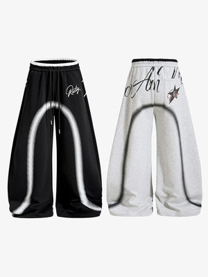 Barrel sweatpants – Black and Grey side by side | XoKool