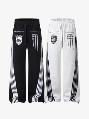 Jogginghose mit Zip-Taschen – beide Farben von vorne | XoKool