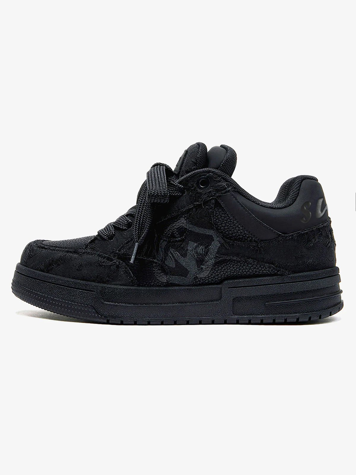 Footwear – Rubber Sole Black Knight Destruction Skate Shoes | XoKool