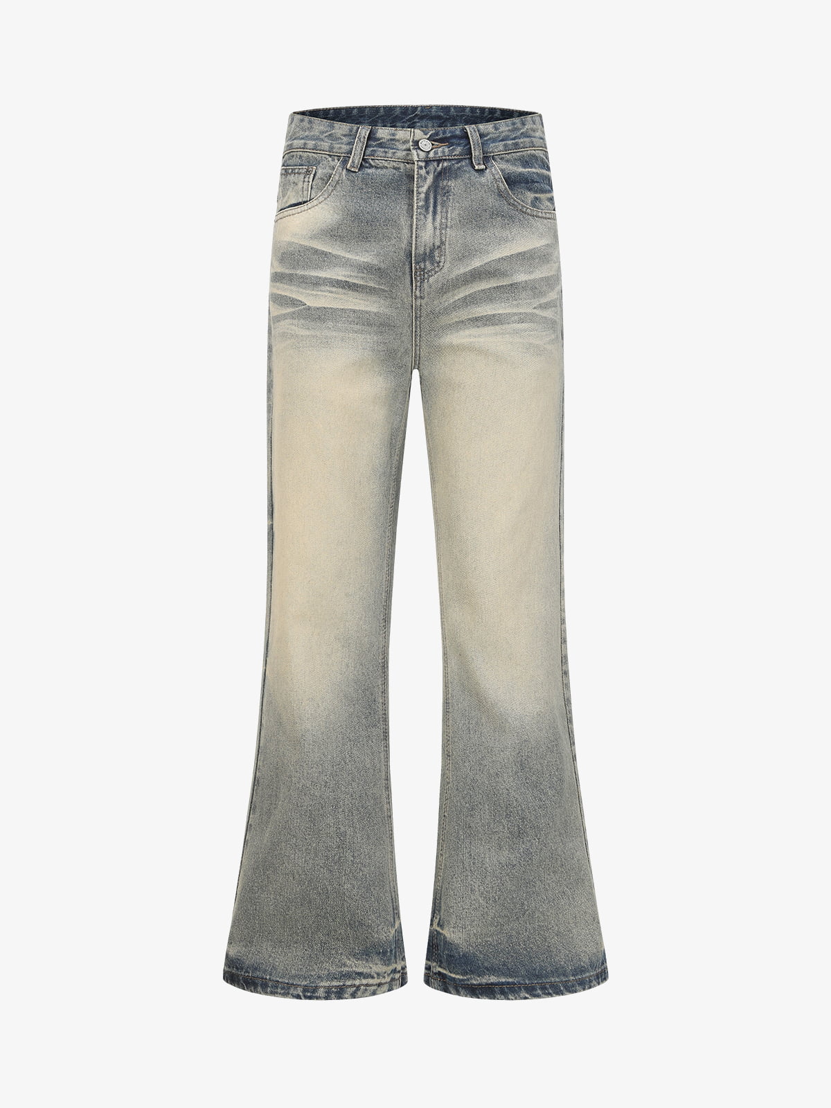 Flared Jeans – Vintage Washed Flare Jeans | XoKool