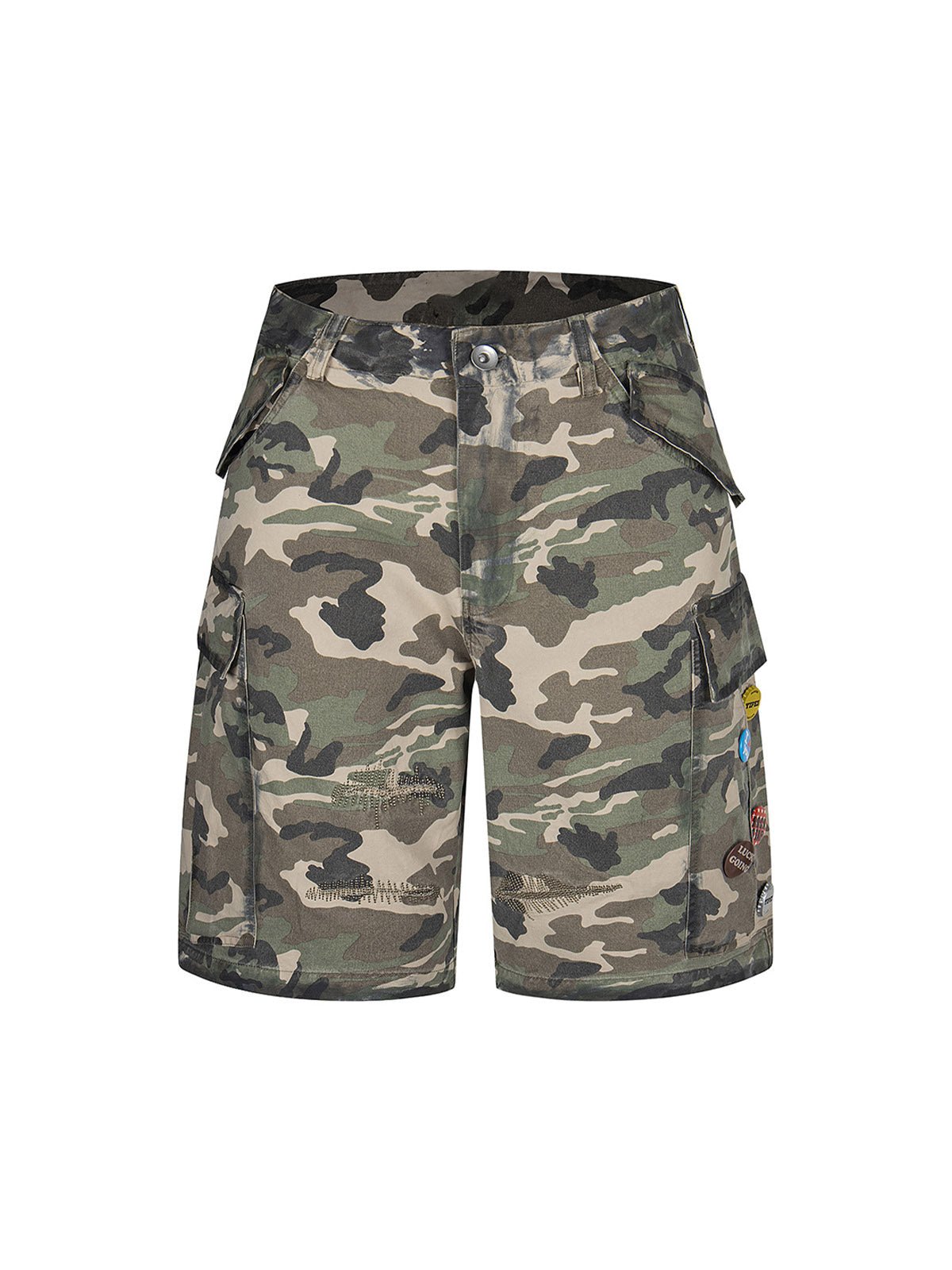 Camo Shorts – Camouflage Badge Cargo Shorts | XoKool