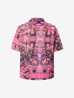 Graffiti Print Short-Sleeved Shirt - thumbnail 2