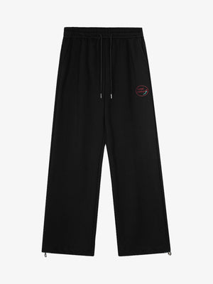 Appliquéd Number Drawstring Casual Pants - thumbnail 9