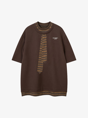 High Street Tie Embroidered Design T-Shirt - thumbnail 3