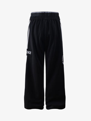 Retro Striped Double Waist Pants - thumbnail 3