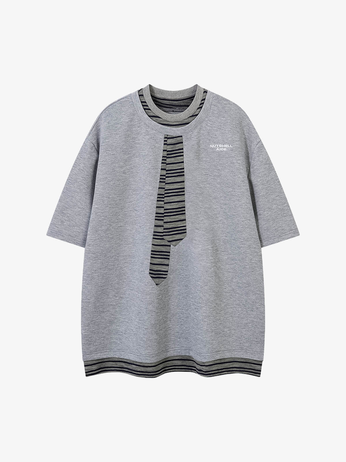 High Street Tie Embroidered Design T-Shirt