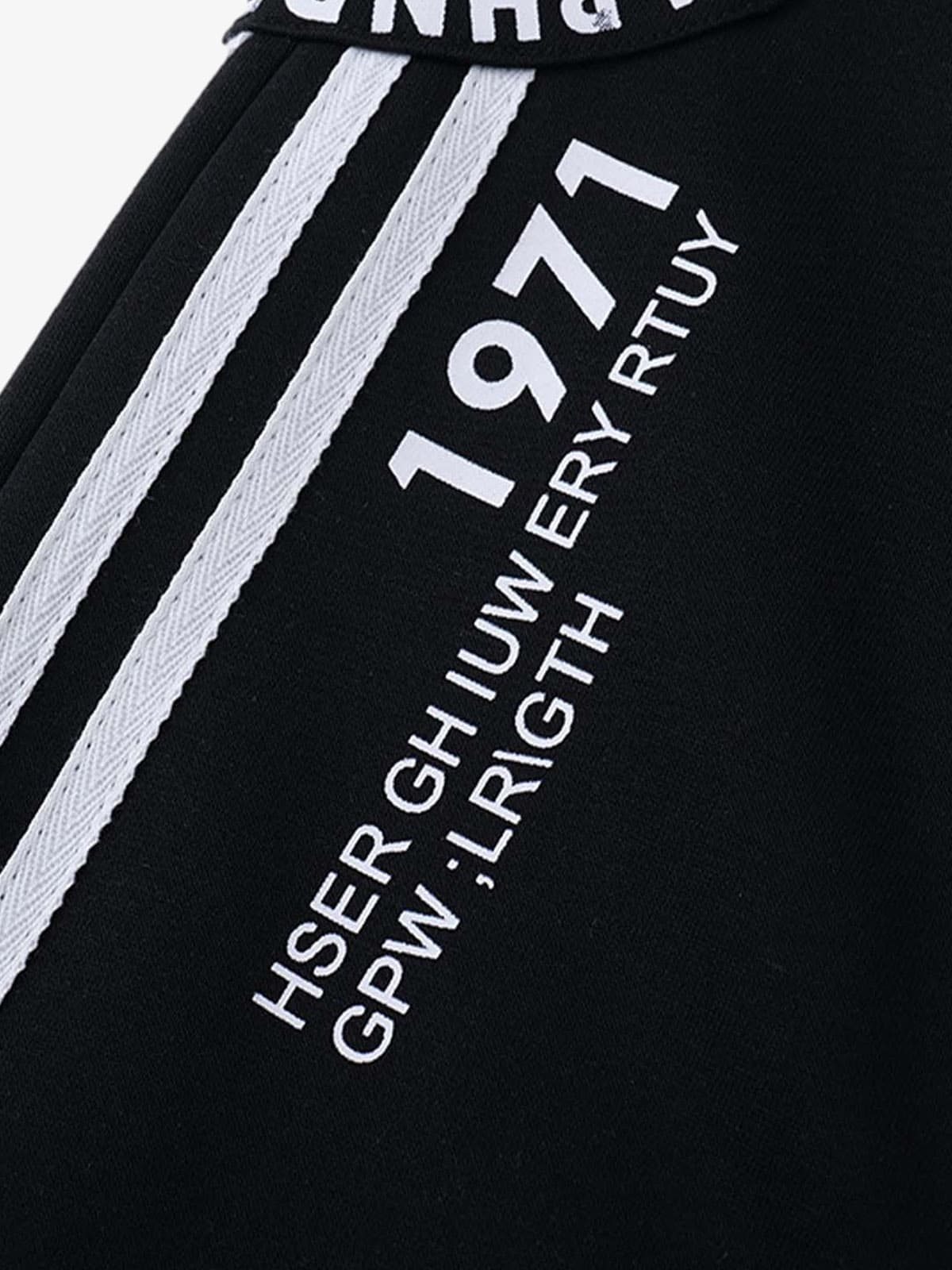 Retro Striped Double Waist Pants - image 9
