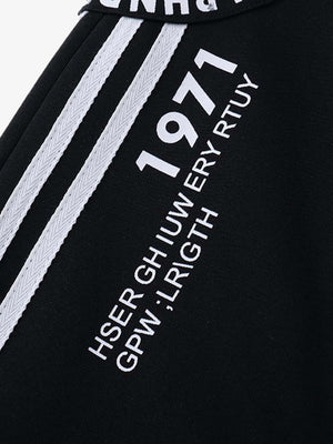 Retro Striped Double Waist Pants - thumbnail 9
