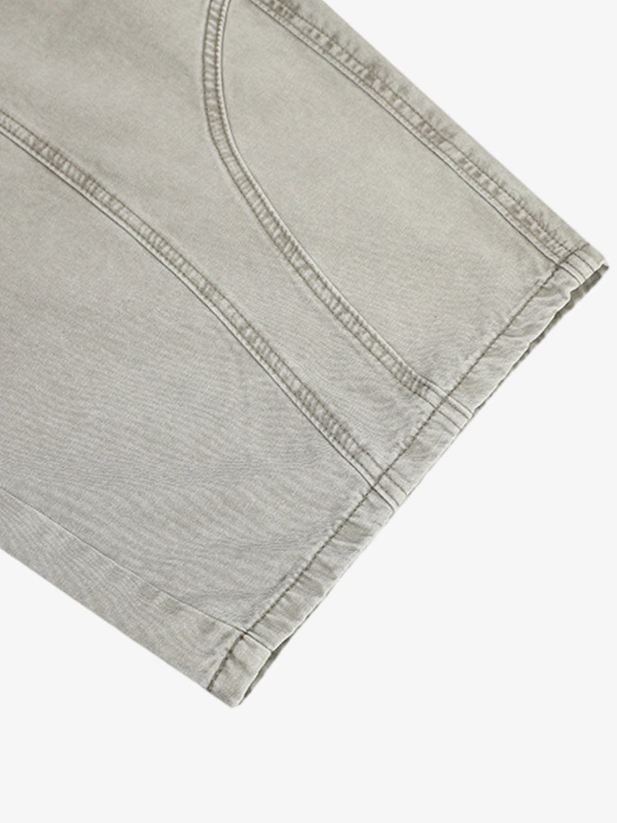 Patchwork Multi-Pocket Workwear Casual Machete Pants - image 6