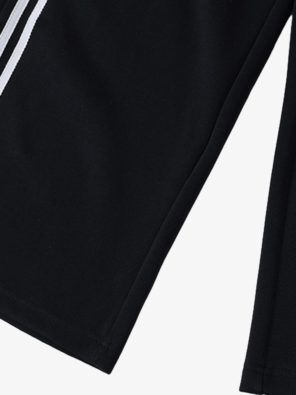 Retro Striped Double Waist Pants - image 7