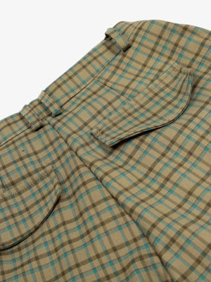 Retro Plaid Multi-pocket Cargo Pants - thumbnail 4