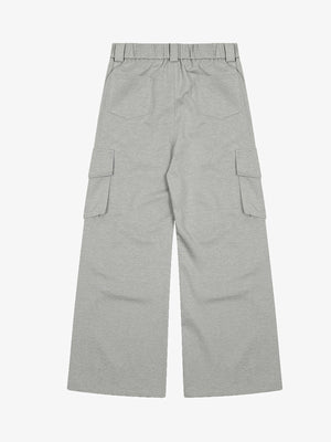 Vintage Spliced Pocket Design Cargo Pants - thumbnail 3