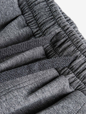 Deconstructed Split Drawstring Casual Sweatpants - thumbnail 6