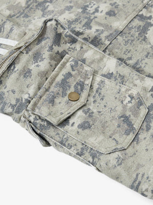Street Camo Multi-Pocket Workwear Scimitar Pants - thumbnail 6