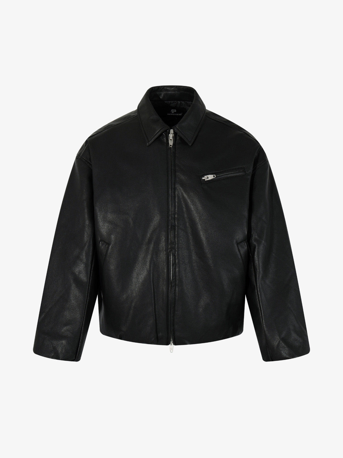 Streetwear Motorcycle Leather Bomber Jacket