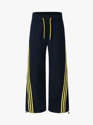 Striped Loose Drape Pants - thumbnail 3