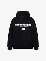 Simple Letter Print Sparking Loose Hoodie