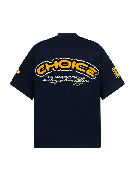 Heavy Embroidery Patch Embroidered T-Shirt - image 11