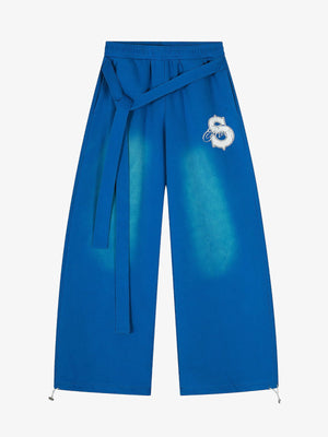 Retro Belted Paratrooper Wide-Leg Pants - thumbnail 1