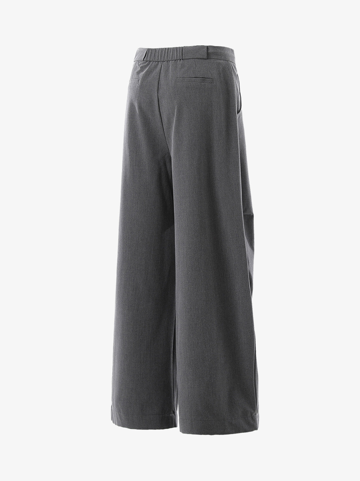 High Street Drawstring Design Pleated Flared Scimitar Pants - image 3