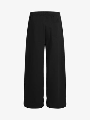 Draped Red Diamond Drawstring Casual Pants - thumbnail 13