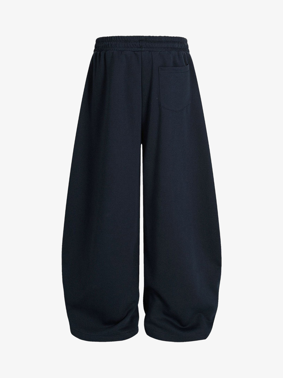 Hip-Hop Patch Embroidered Wide-Leg Sweatpants - image 3