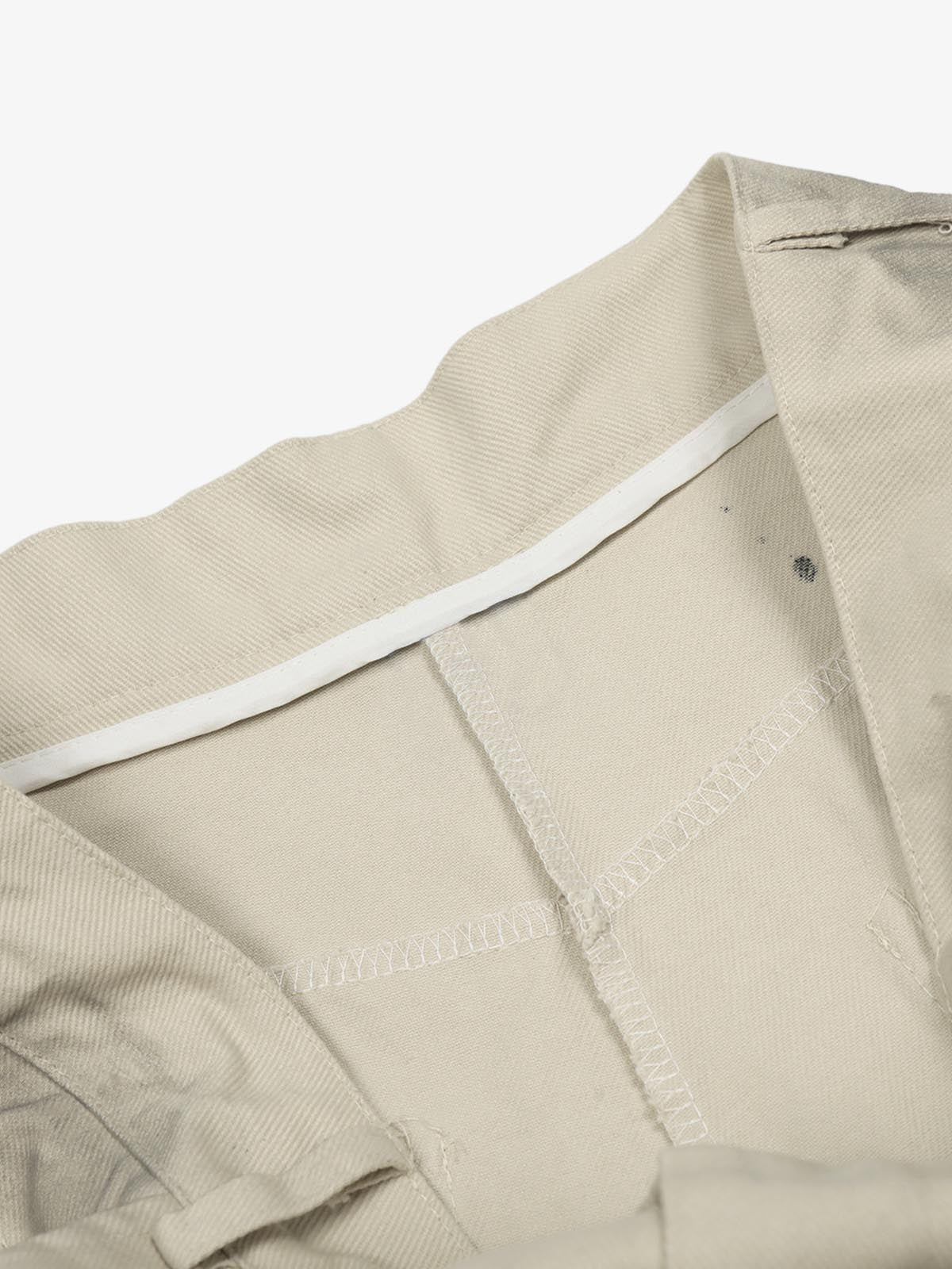 Retro Inkjet Dirty Dyed Barrel Pants - image 12