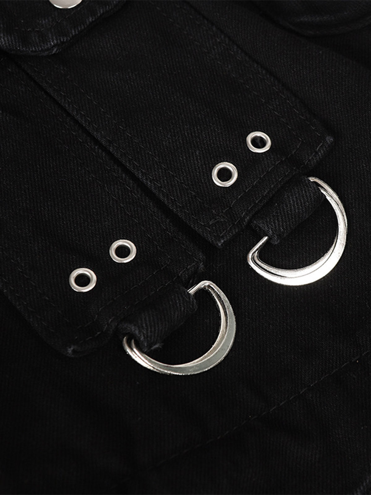 Two-in-One Design Streetwear Tactical Multi-Pocket Cargo Pants - image 5