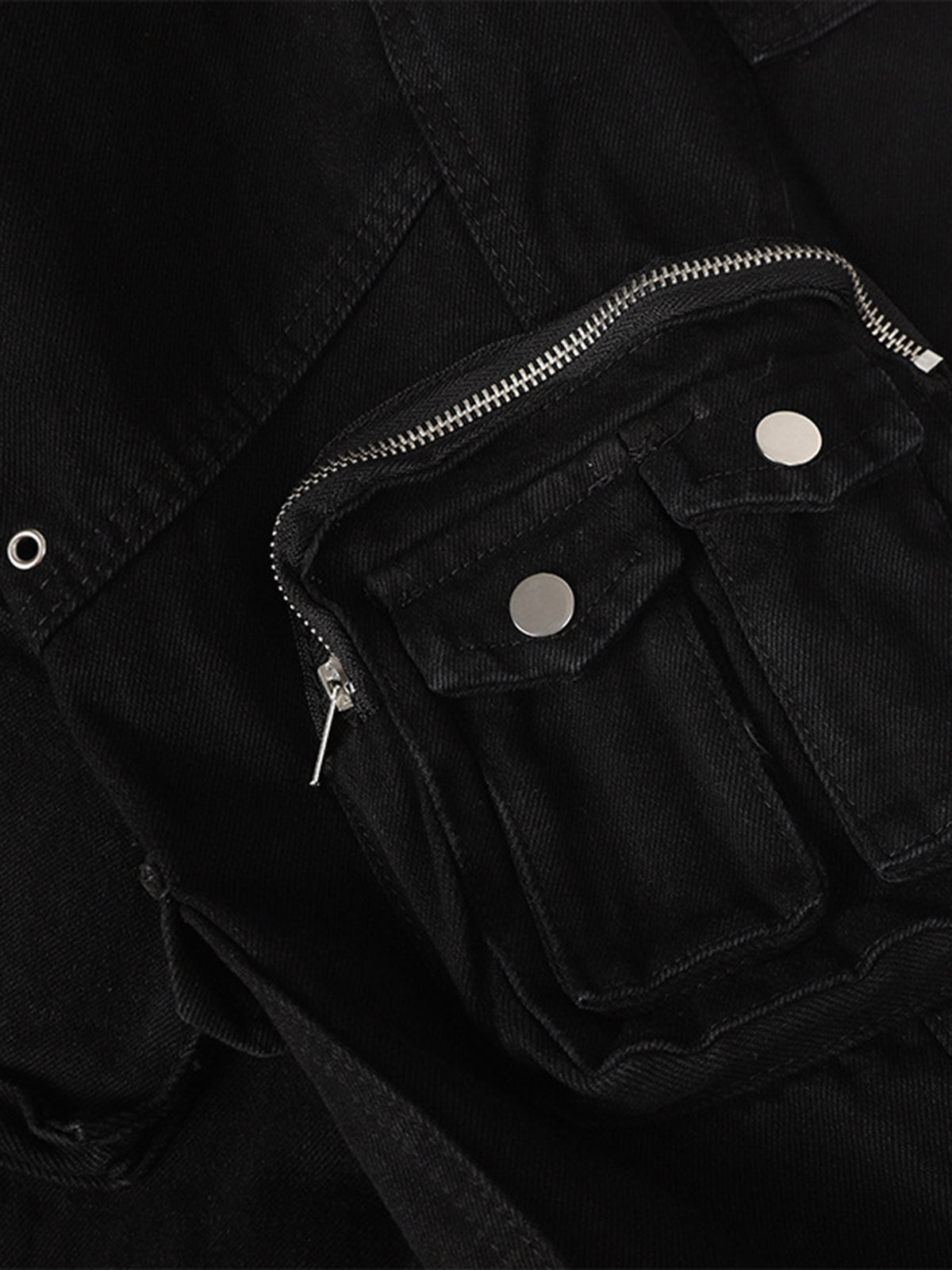 Two-in-One Design Streetwear Tactical Multi-Pocket Cargo Pants - image 6