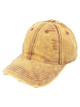 Washed Denim Outdoor Cap Vintage Streetwear Style - 19806