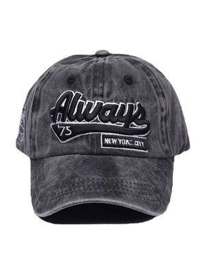 Thesupermade Vintage Embroidered Denim Washed Baseball Cap Xokool ®