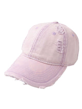 Washed Denim Outdoor Cap Vintage Streetwear Style - 19806