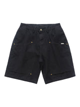 Retro Structured  Design Cargo Shorts