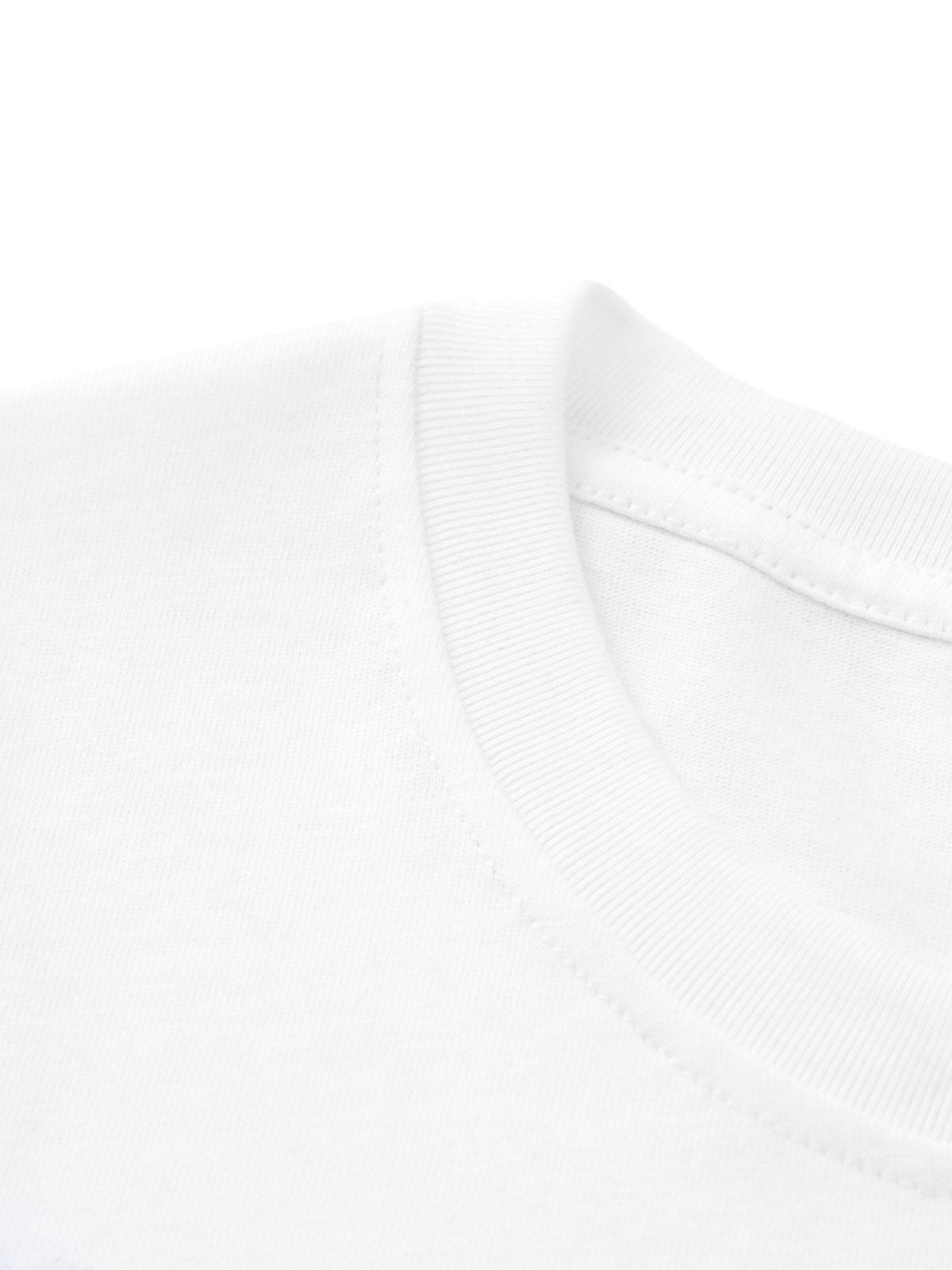Butterfly Patch Embroidered Graphic T-Shirt - image 7