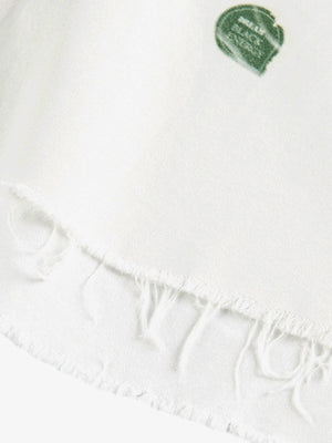 Fun Distressed Raw-Edge Printed Long-Sleeved Shirt - thumbnail 7
