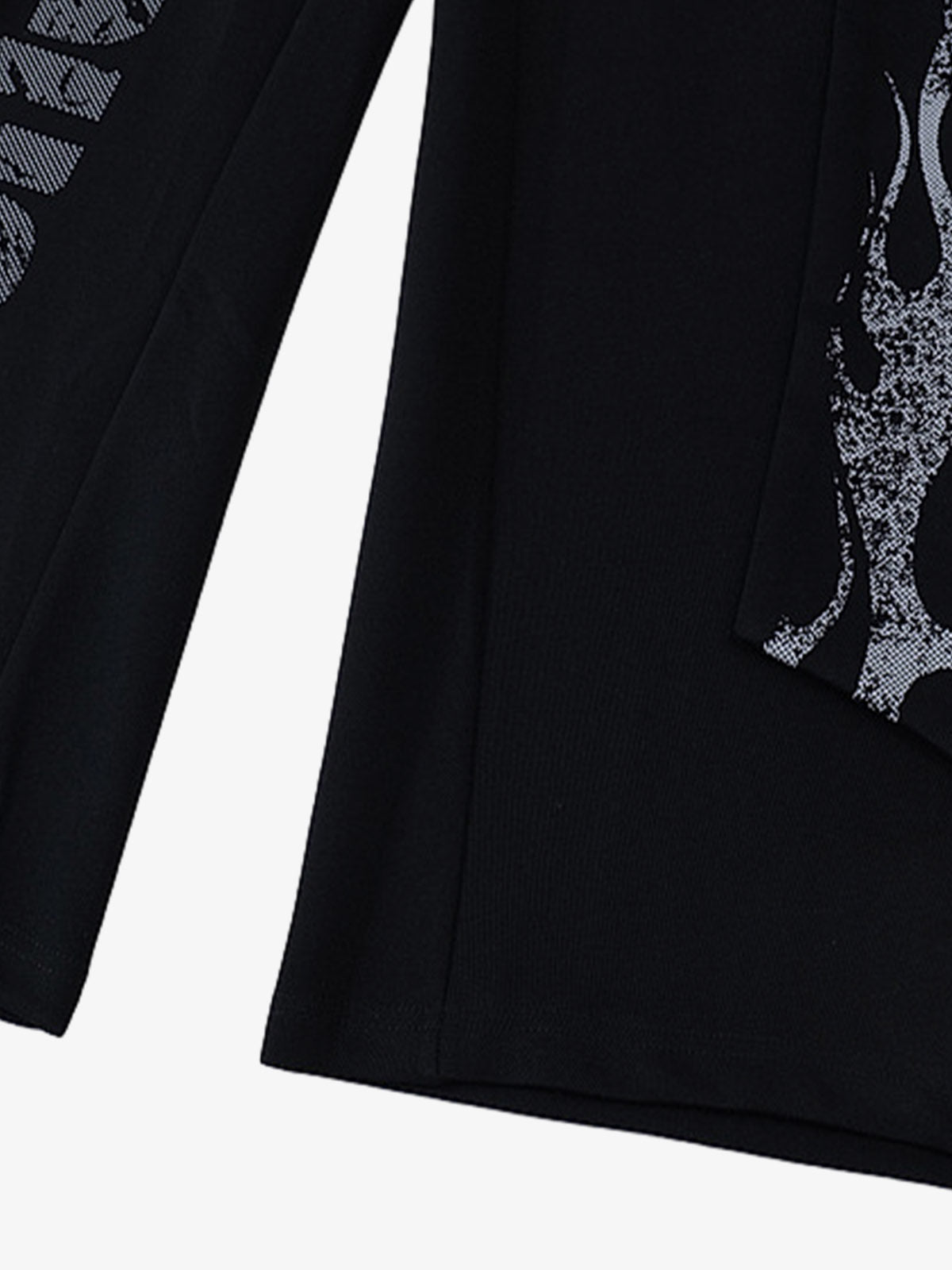 Dark Street Letter Flame Sweatpants - image 6