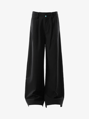 Turquoise Design Flared Scimitar Pants - thumbnail 8