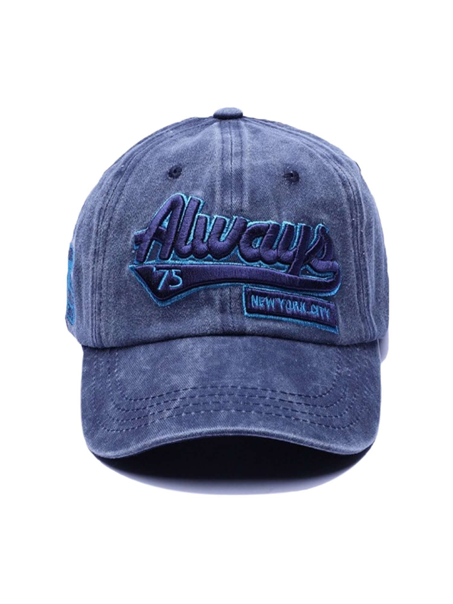 Thesupermade Vintage Embroidered Denim Washed Baseball Cap Xokool ®