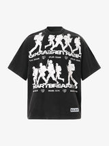 Rock Style Retro Letter Print T-shirt