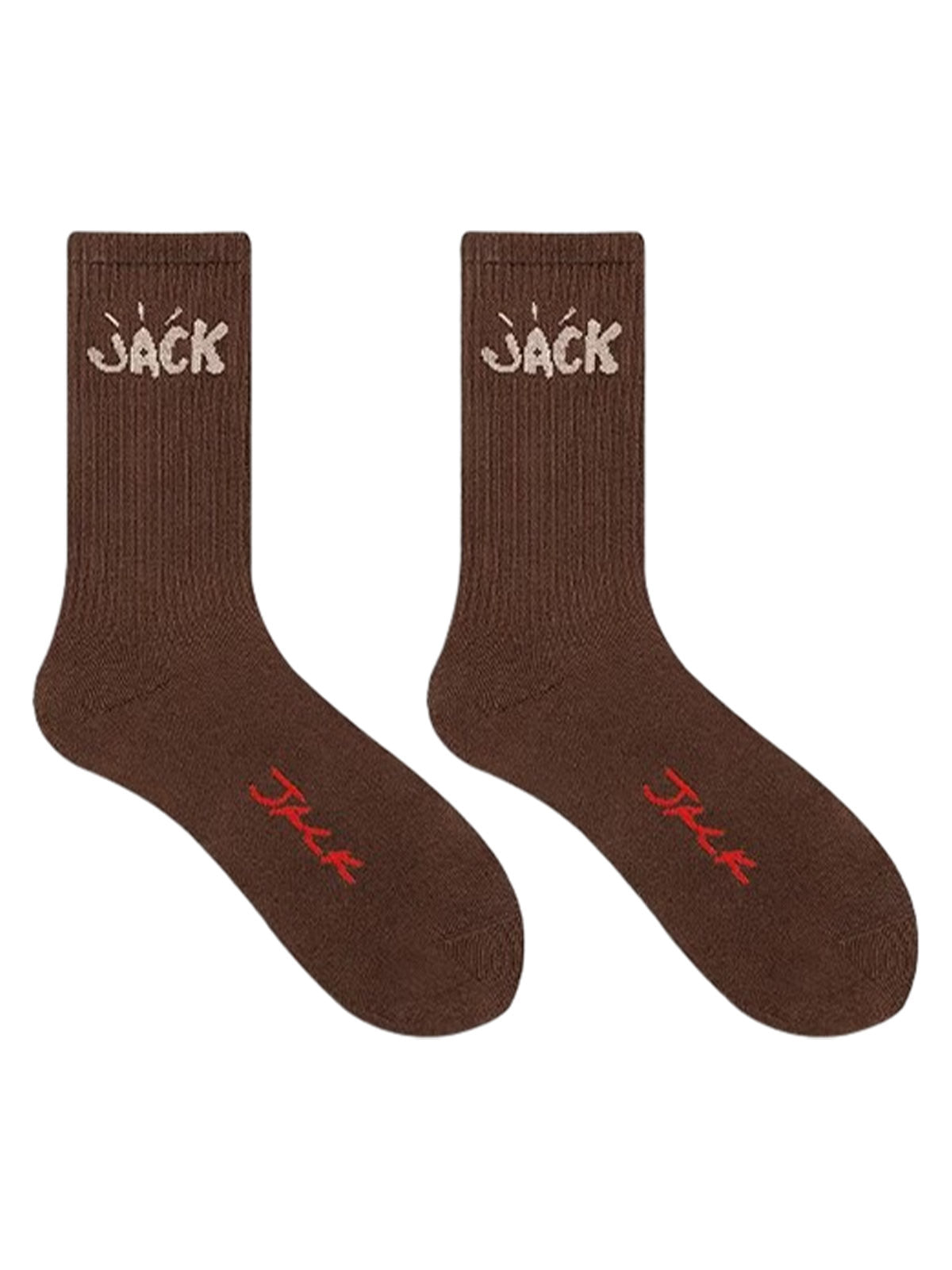 Street Letter Sports Socks Embroidered Crown Street Style - 19902