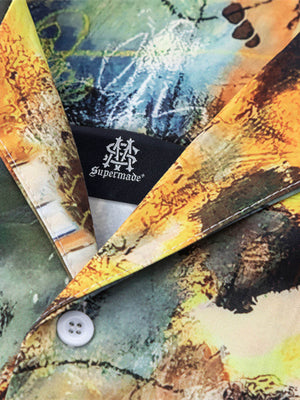 Oil Painting Print Short-Sleeved Shirt - thumbnail 5