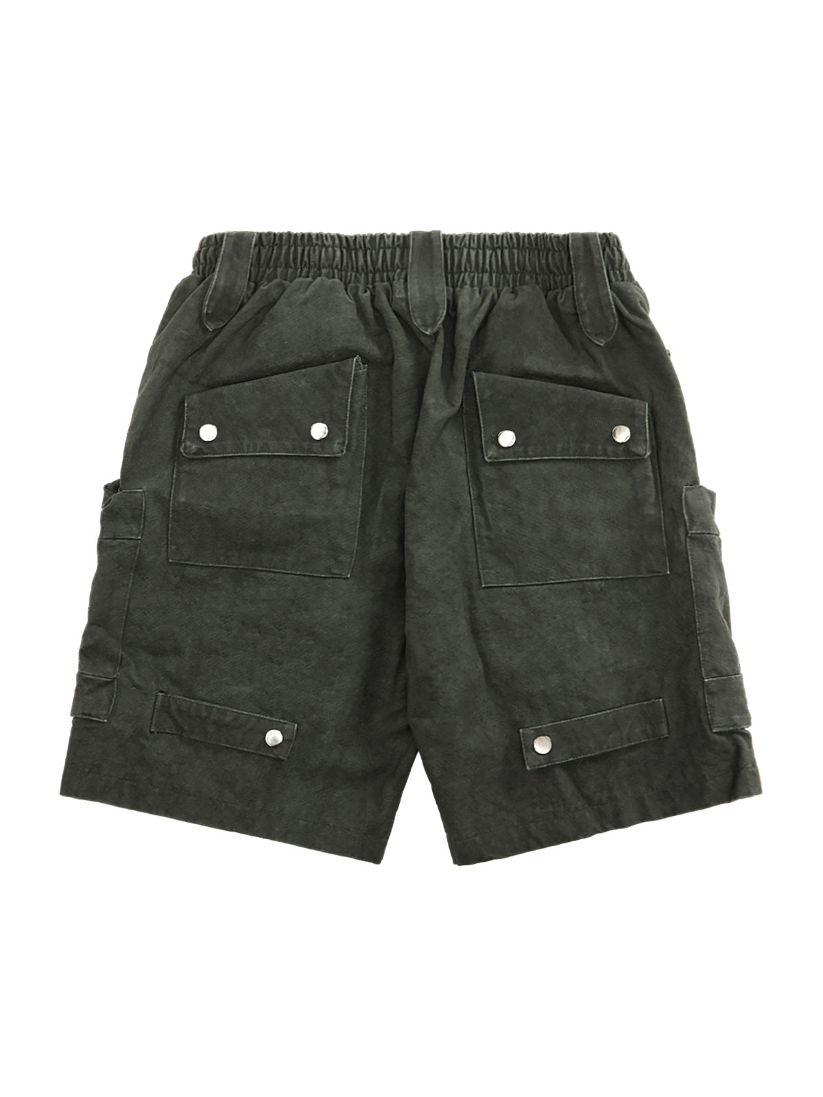 Heavy Tie Dye Multi Pockets Washed Shorts - 10801